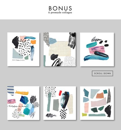 Botanica - watercolor set - Illustrations - 1