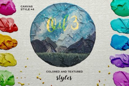 Botanica - watercolor set - Illustrations - 1