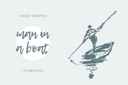 Botanica - watercolor set - Illustrations - 1