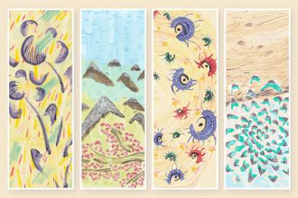 Botanica - watercolor set - Illustrations - 1