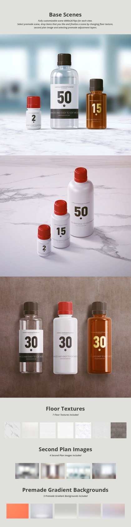 Botanica - watercolor set - Illustrations - 1