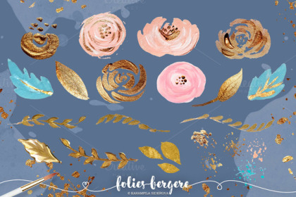 Botanica - watercolor set - Illustrations - 1