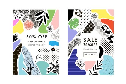 Botanica - watercolor set - Illustrations - 1