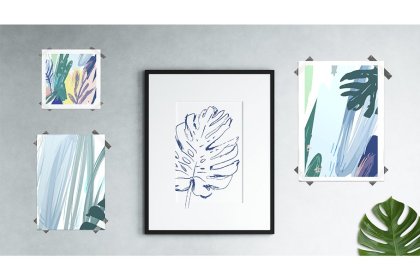 Botanica - watercolor set - Illustrations - 1