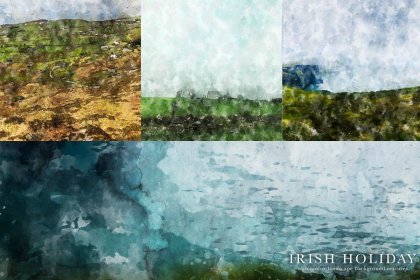 Botanica - watercolor set - Illustrations - 1