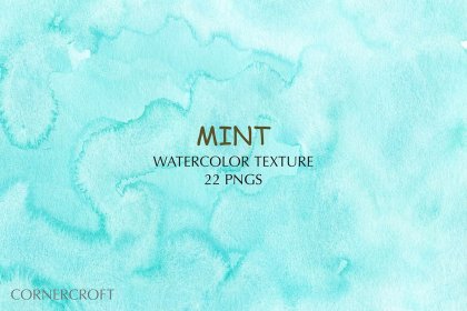 Botanica - watercolor set - Illustrations - 1