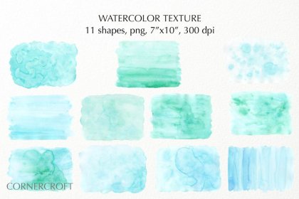 Botanica - watercolor set - Illustrations - 1