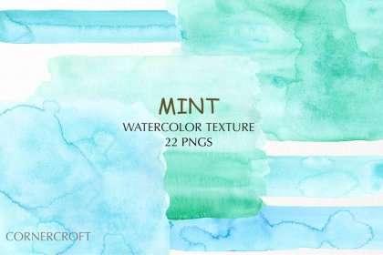 Botanica - watercolor set - Illustrations - 1