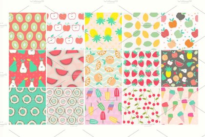 Botanica - watercolor set - Illustrations - 1