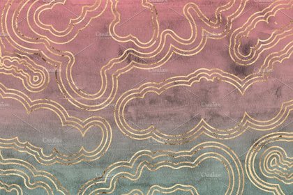 Botanica - watercolor set - Illustrations - 1