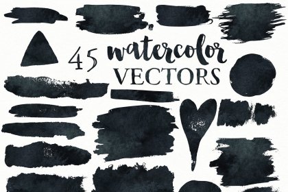 Botanica - watercolor set - Illustrations - 1