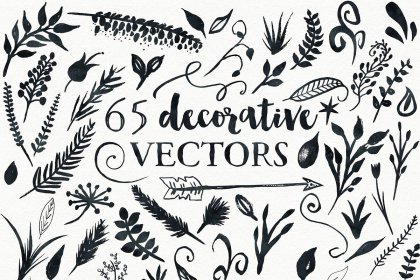 Botanica - watercolor set - Illustrations - 1
