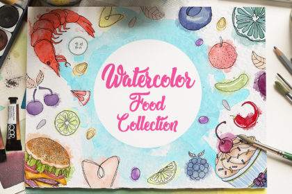 Botanica - watercolor set - Illustrations - 1