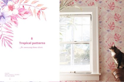 Botanica - watercolor set - Illustrations - 1