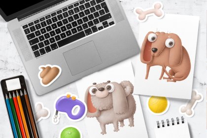 Botanica - watercolor set - Illustrations - 1