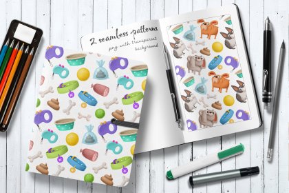 Botanica - watercolor set - Illustrations - 1