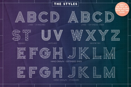 Botanica - watercolor set - Illustrations - 1