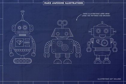 Botanica - watercolor set - Illustrations - 1
