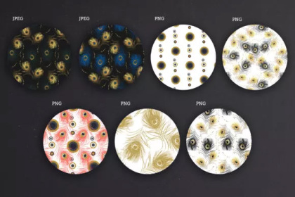 Botanica - watercolor set - Illustrations - 1