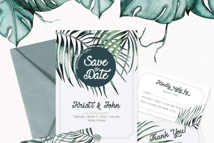 Botanica - watercolor set - Illustrations - 1