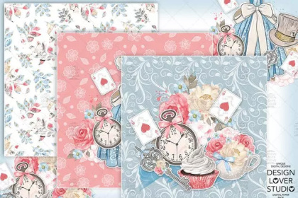 Botanica - watercolor set - Illustrations - 1