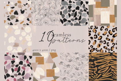 Botanica - watercolor set - Illustrations - 1