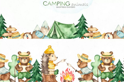 Botanica - watercolor set - Illustrations - 1