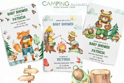 Botanica - watercolor set - Illustrations - 1
