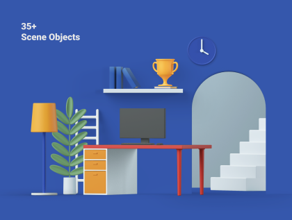 Botanica - watercolor set - Illustrations - 1