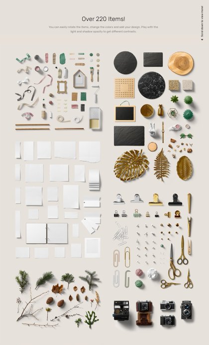 Botanica - watercolor set - Illustrations - 1