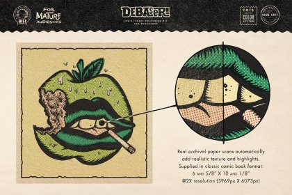 Botanica - watercolor set - Illustrations - 1