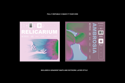 Botanica - watercolor set - Illustrations - 1