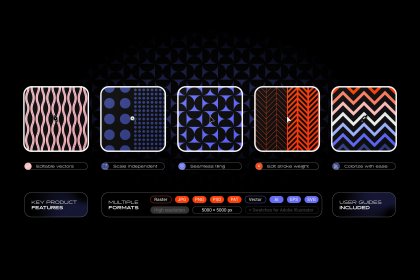 Botanica - watercolor set - Illustrations - 1