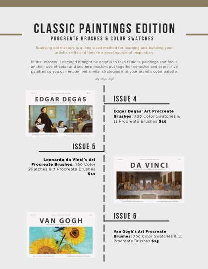 Botanica - watercolor set - Illustrations - 1