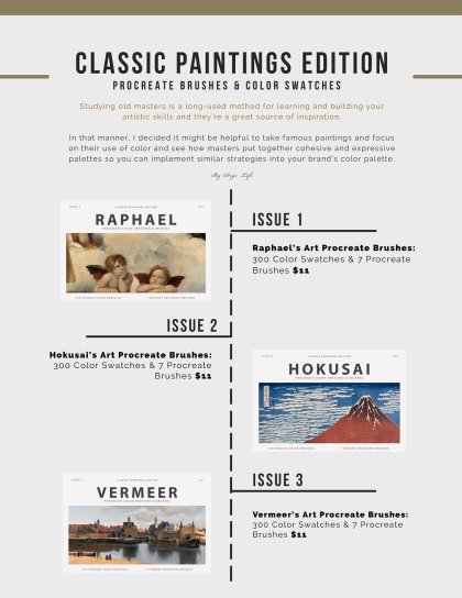 Botanica - watercolor set - Illustrations - 1