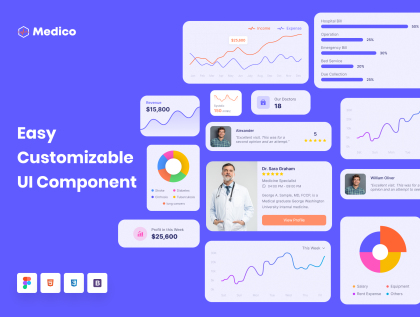 Botanica - watercolor set - Illustrations - 1