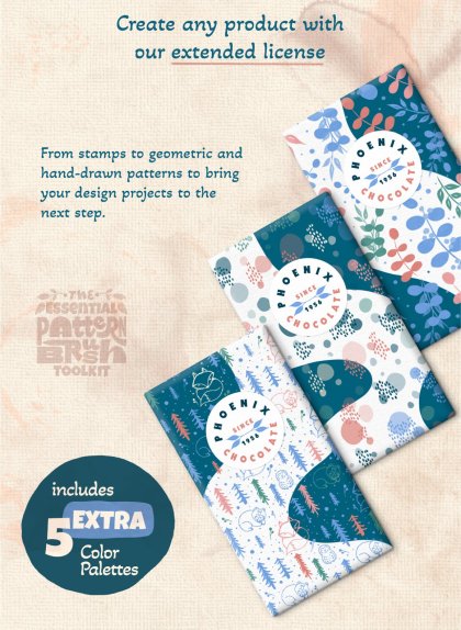 Botanica - watercolor set - Illustrations - 1