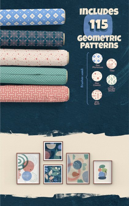 Botanica - watercolor set - Illustrations - 1