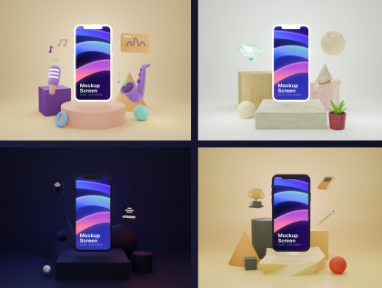 Botanica - watercolor set - Illustrations - 1