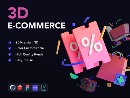 Botanica - watercolor set - Illustrations - 1