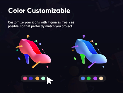 Botanica - watercolor set - Illustrations - 1