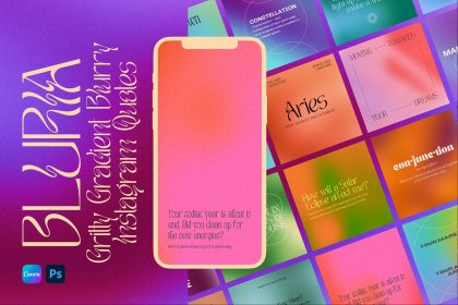 Botanica - watercolor set - Illustrations - 1